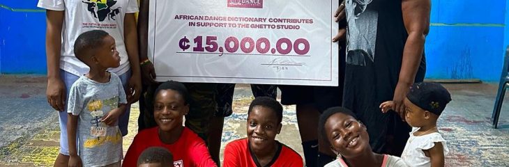 The M.I.K  Family Donates 15,000 Ghanaian Cedis To a Dance Community in Accra